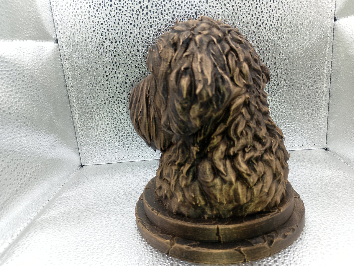 Russian Black Terrier Bust