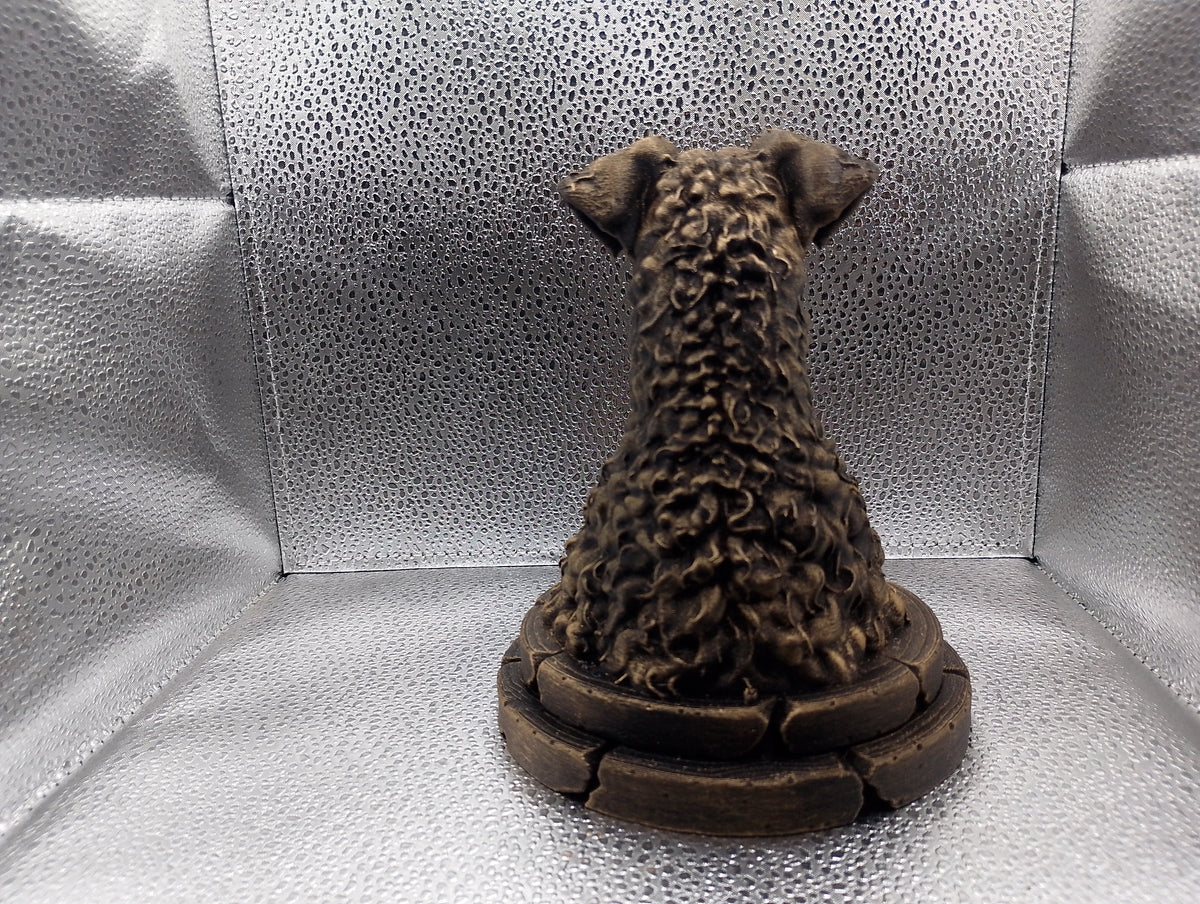 Kerry Blue Terrier Bust