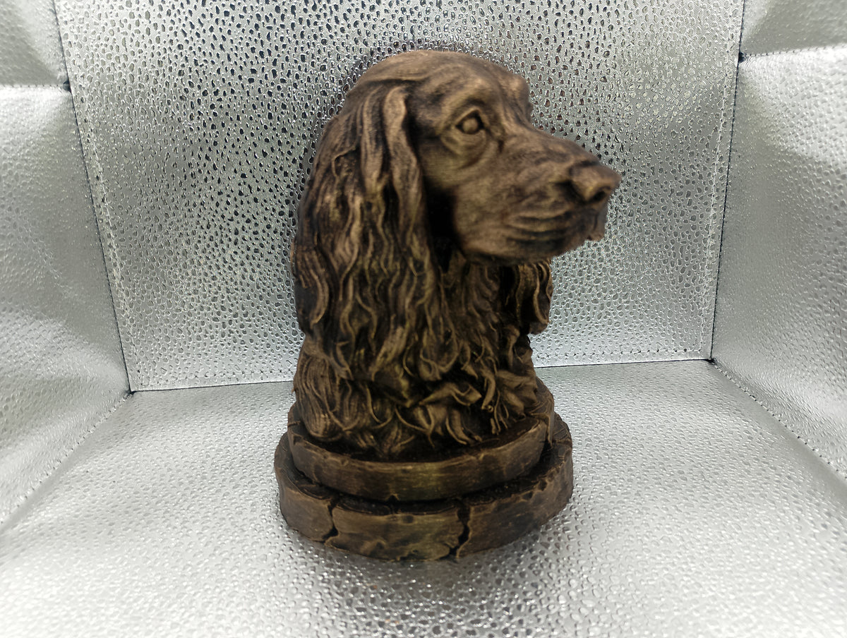 Working Cocker Spaniel Bust