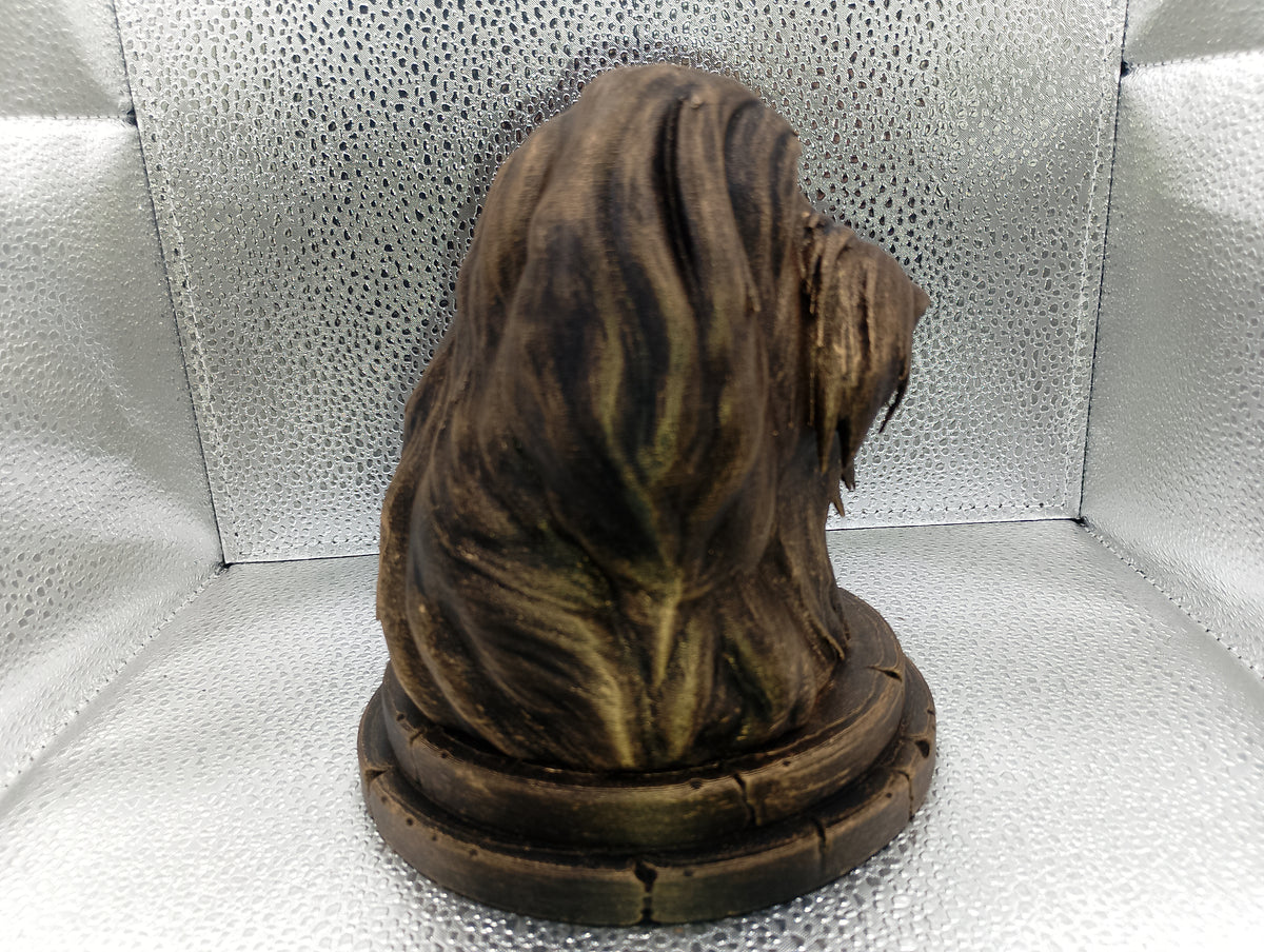 Bearded Collie Bust