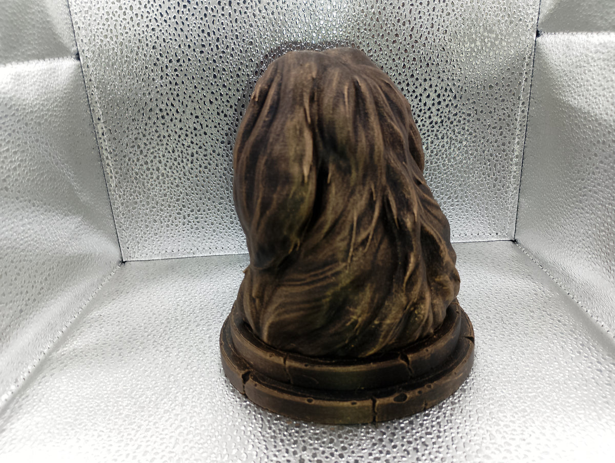 Bearded Collie Bust
