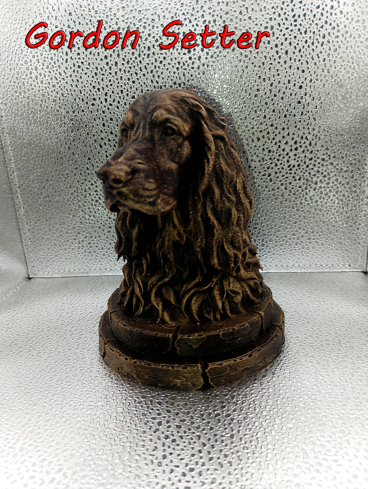 Gordon Setter Bust
