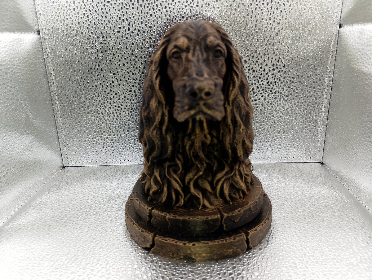 Gordon Setter Bust