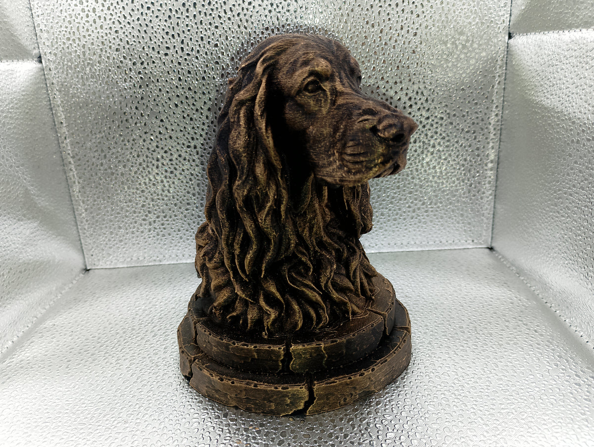 Gordon Setter Bust