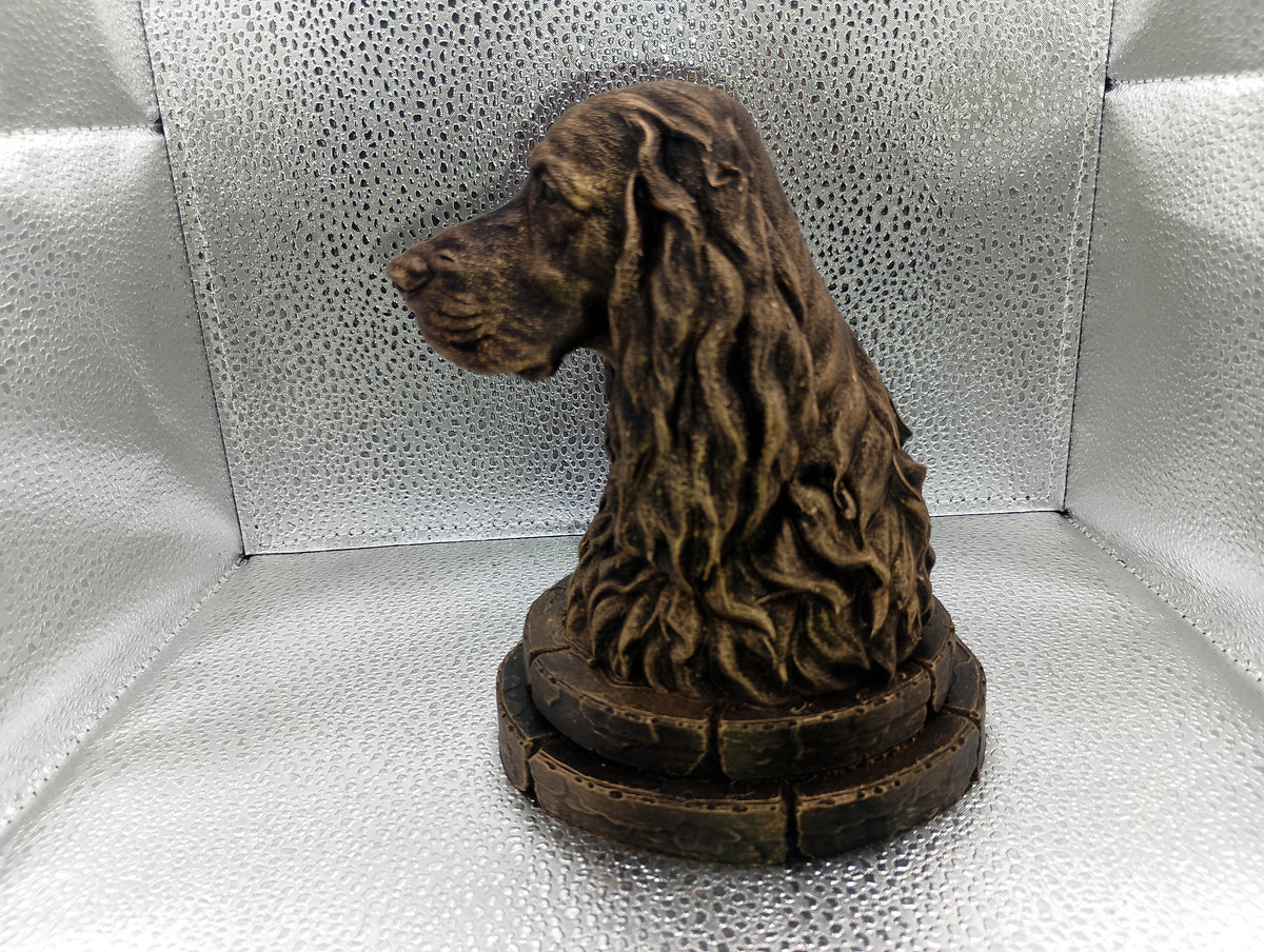 Gordon Setter Bust