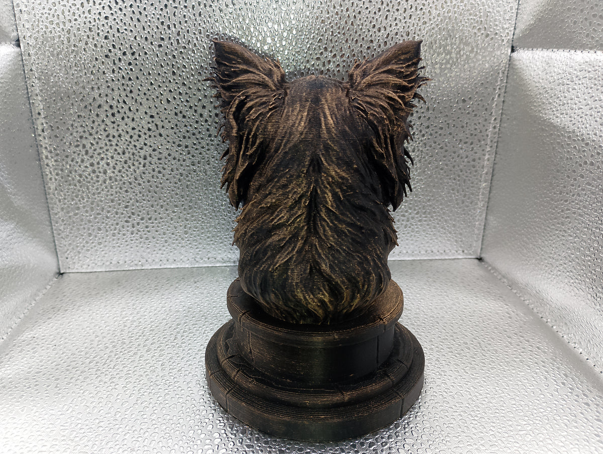 Long Haired Chihuahua Bust