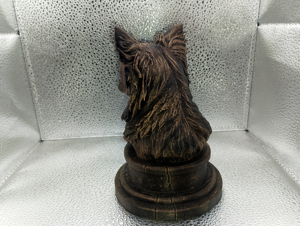 Long Haired Chihuahua Bust
