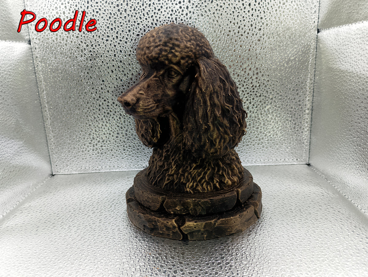 Poodle Bust