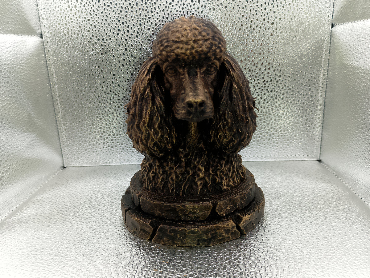 Poodle Bust