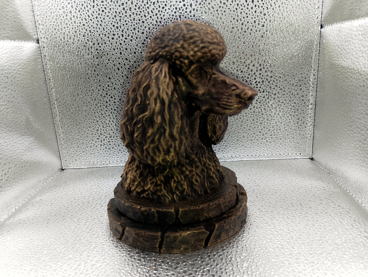 Poodle Bust