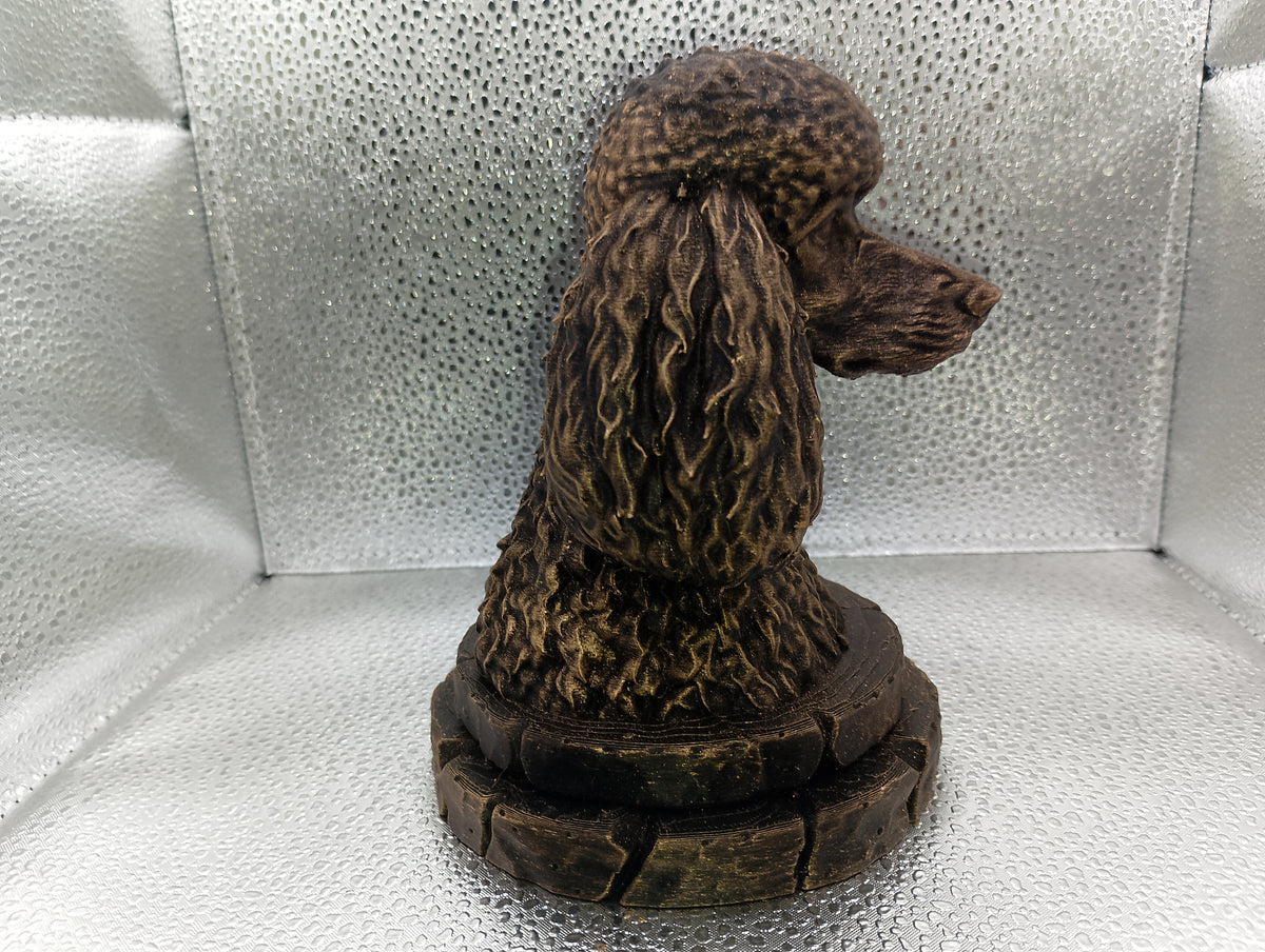 Poodle Bust