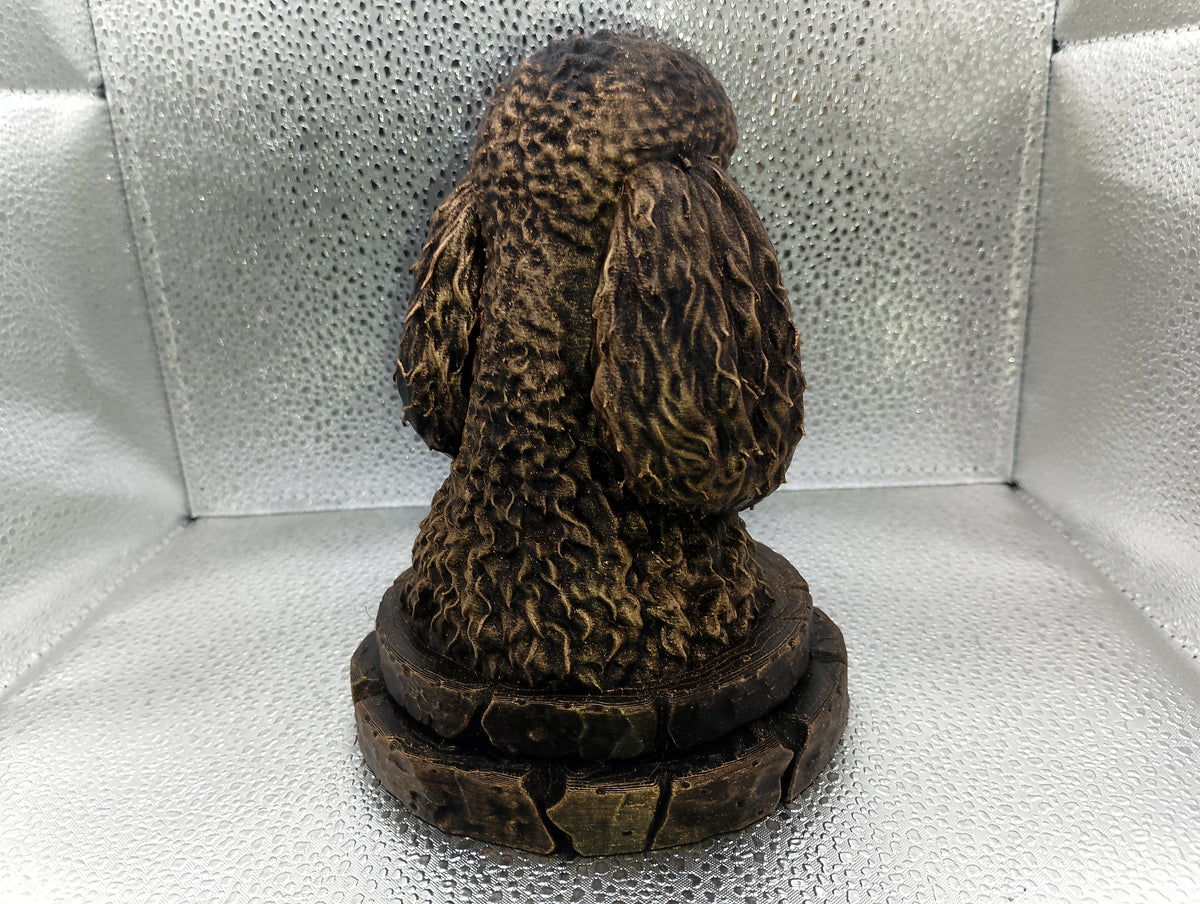 Poodle Bust