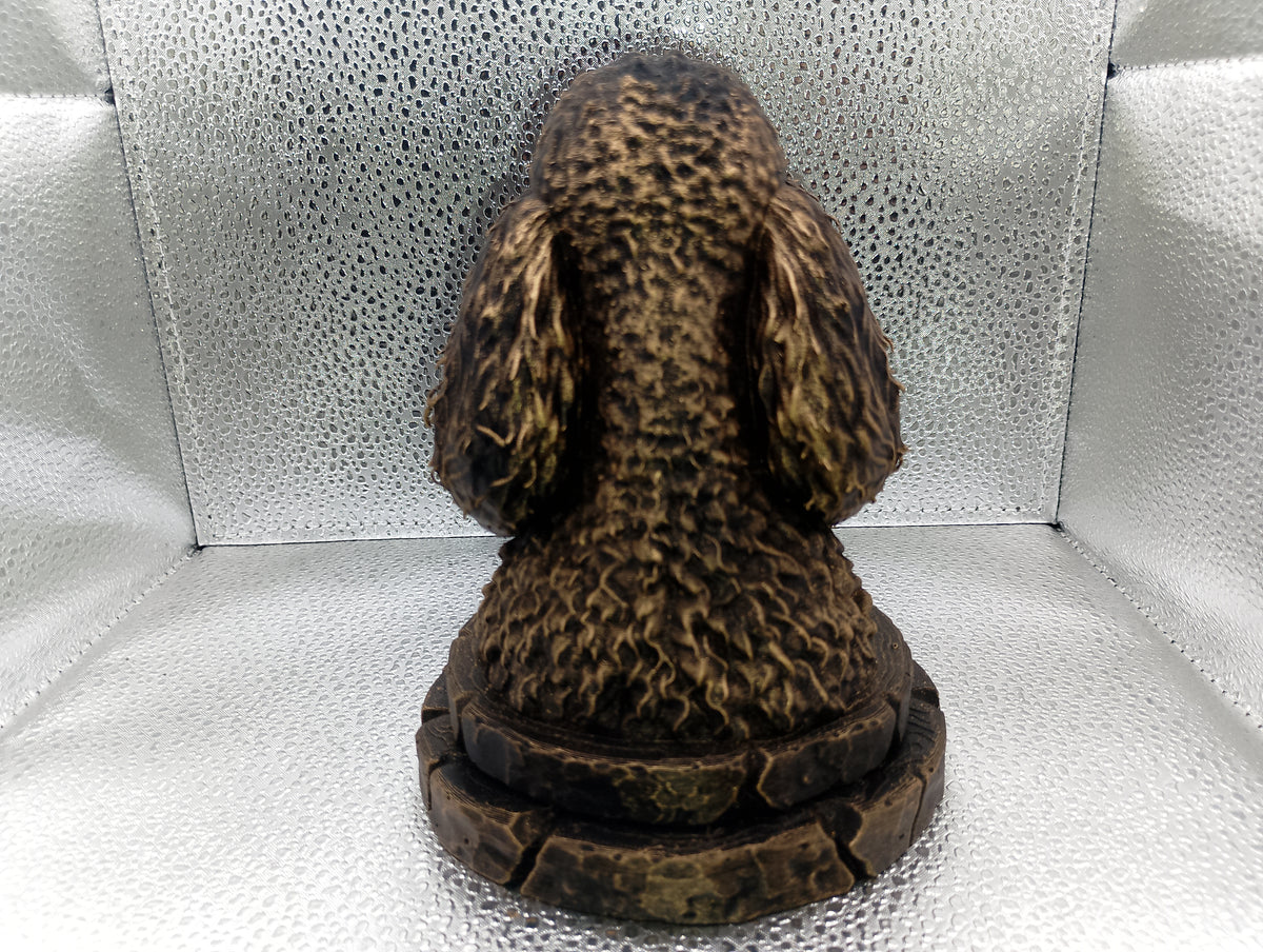 Poodle Bust
