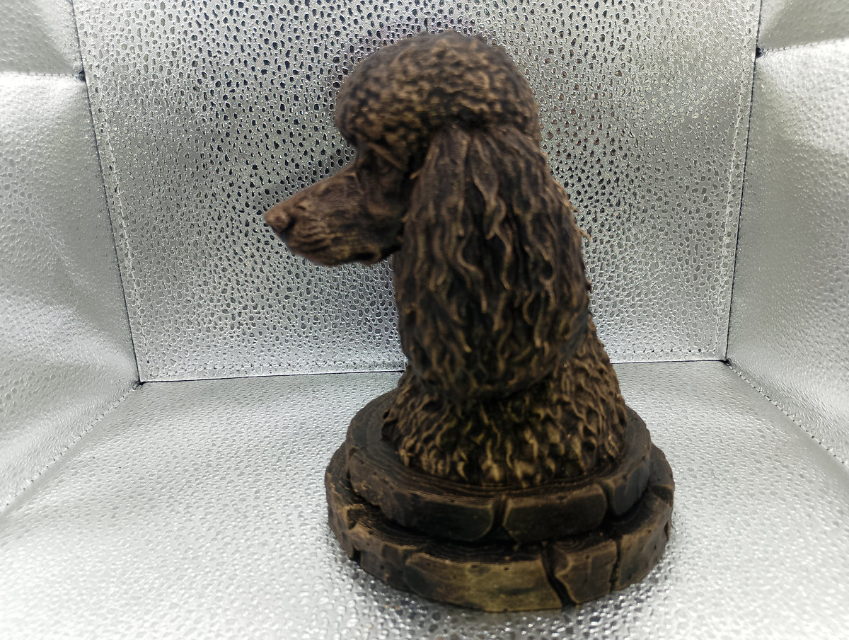 Poodle Bust