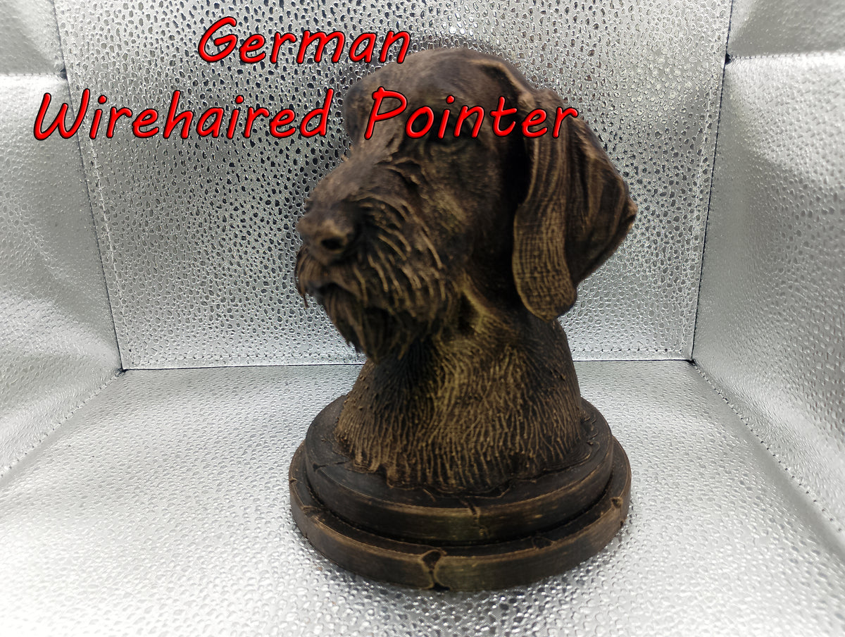 German Wirehaired Pointer Bust