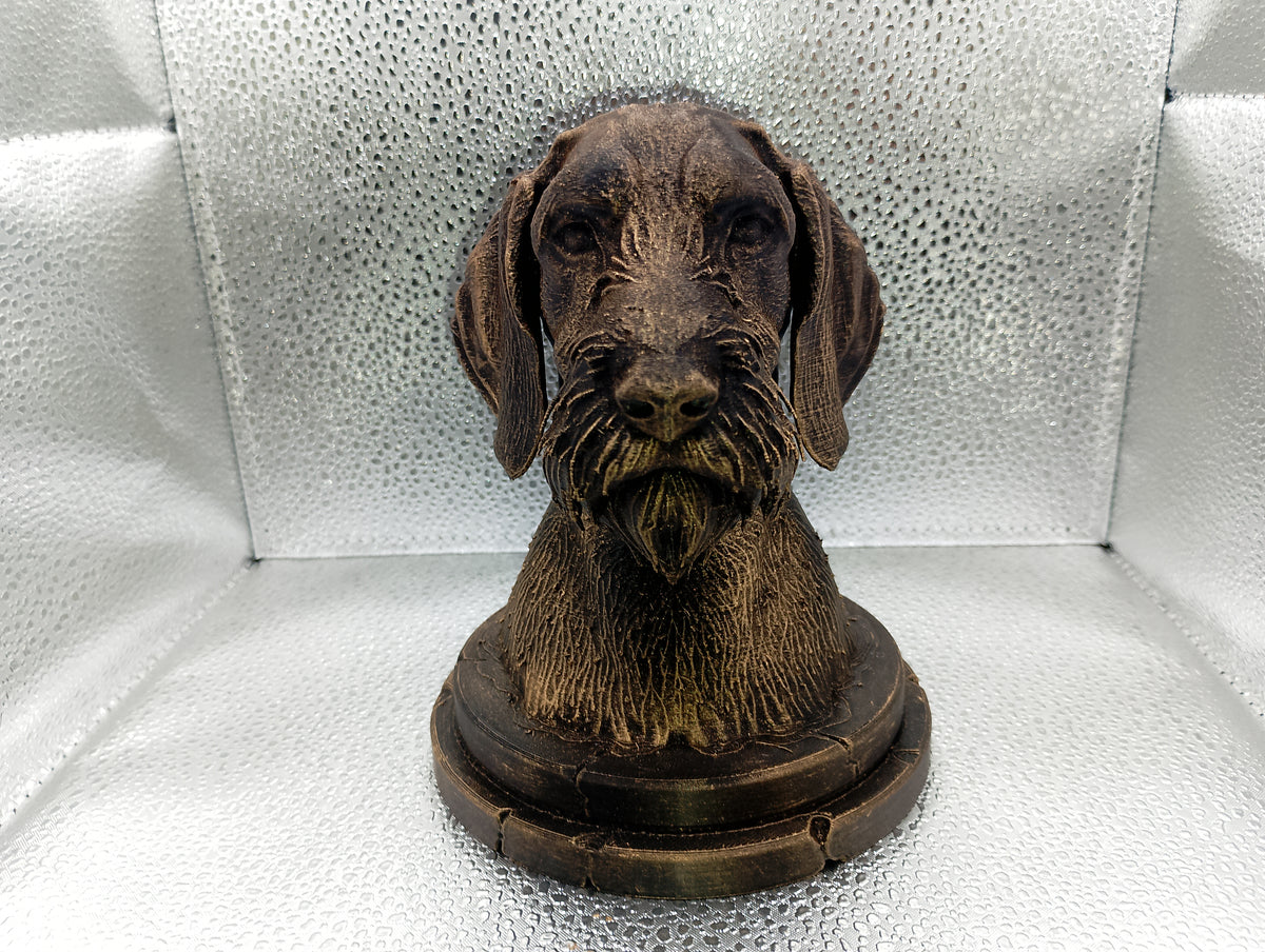 German Wirehaired Pointer Bust