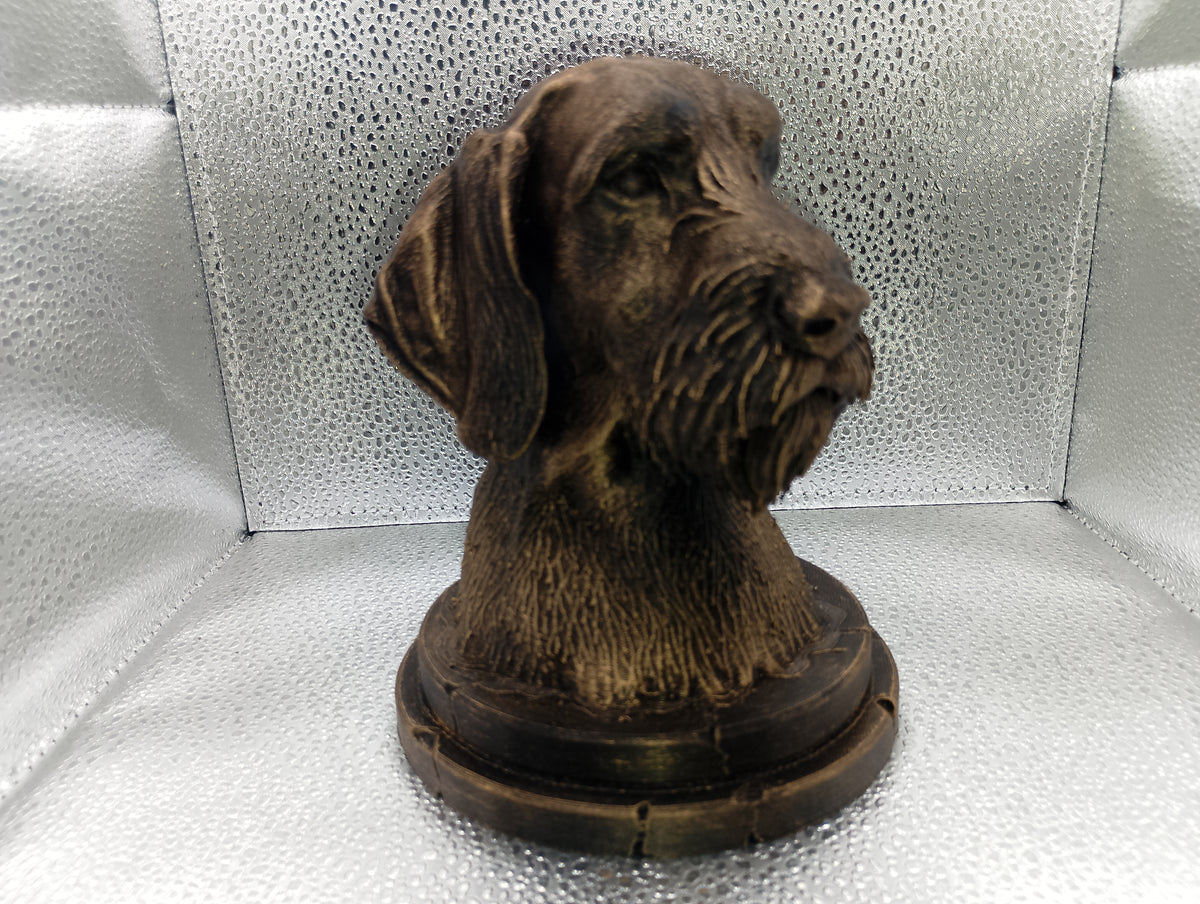 German Wirehaired Pointer Bust