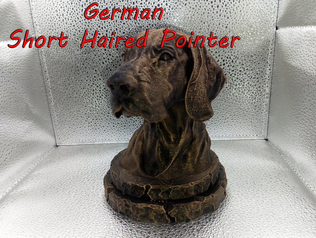 German Shorthaired Pointer Bust