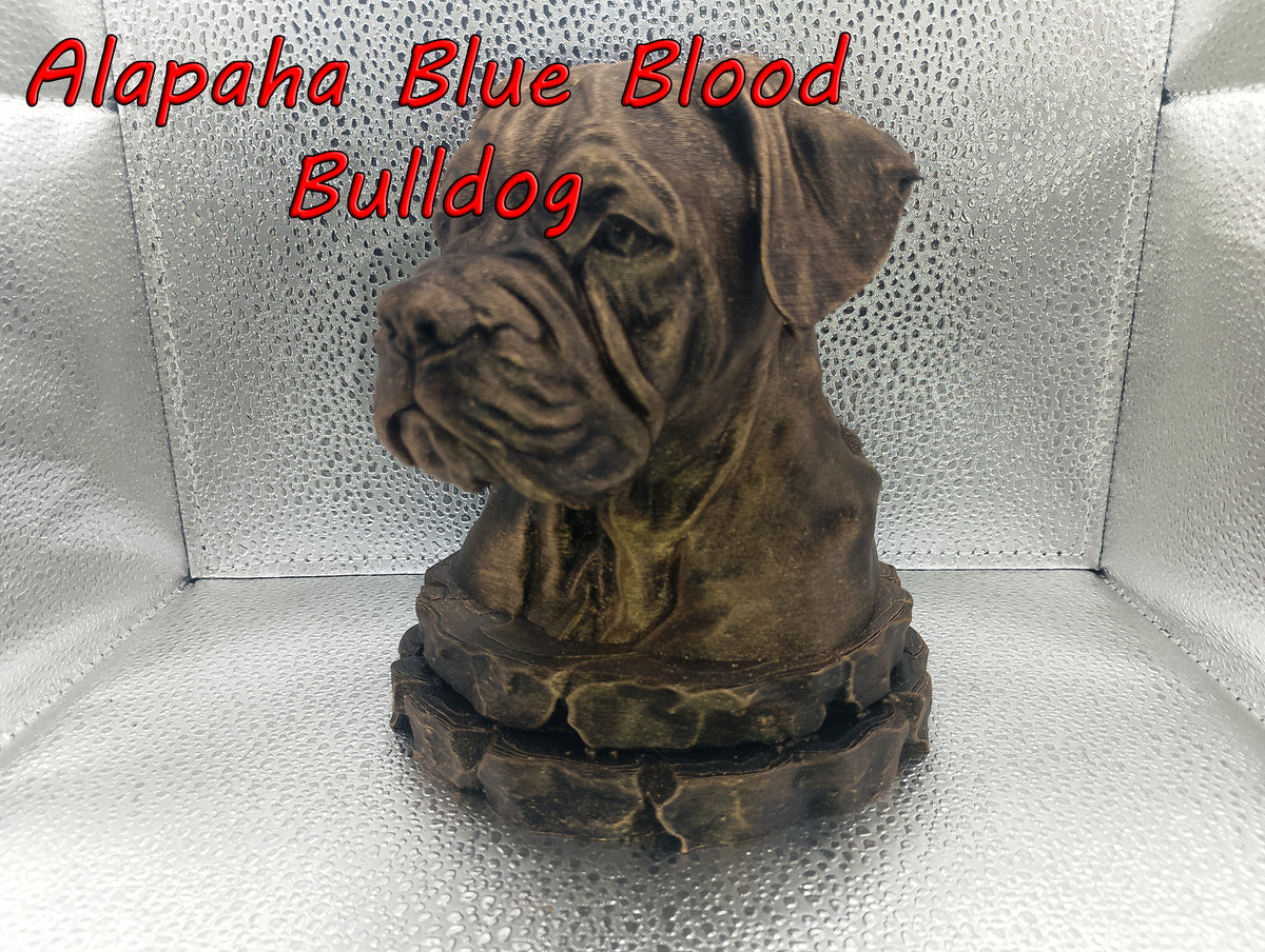 Alapaha Blue Blood Bulldog Bust