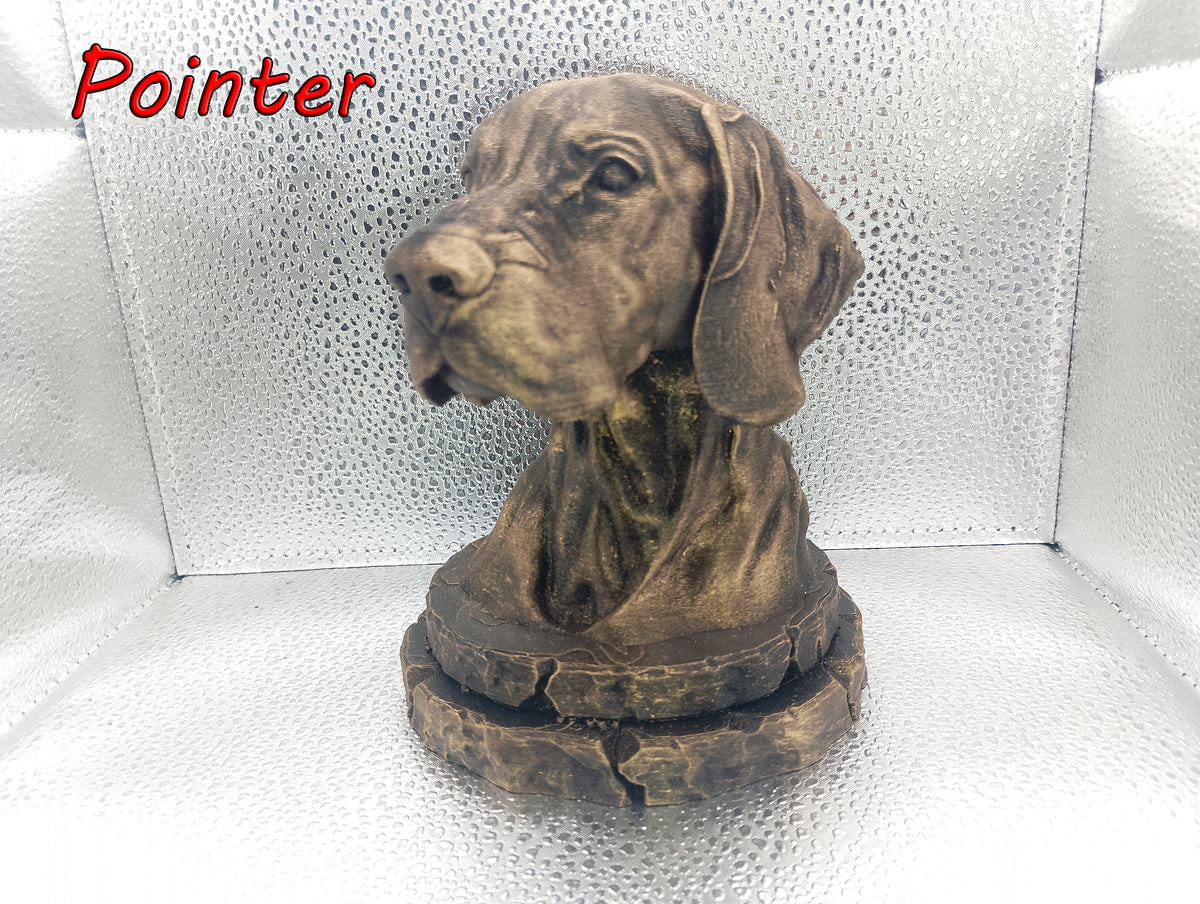 Pointer Bust