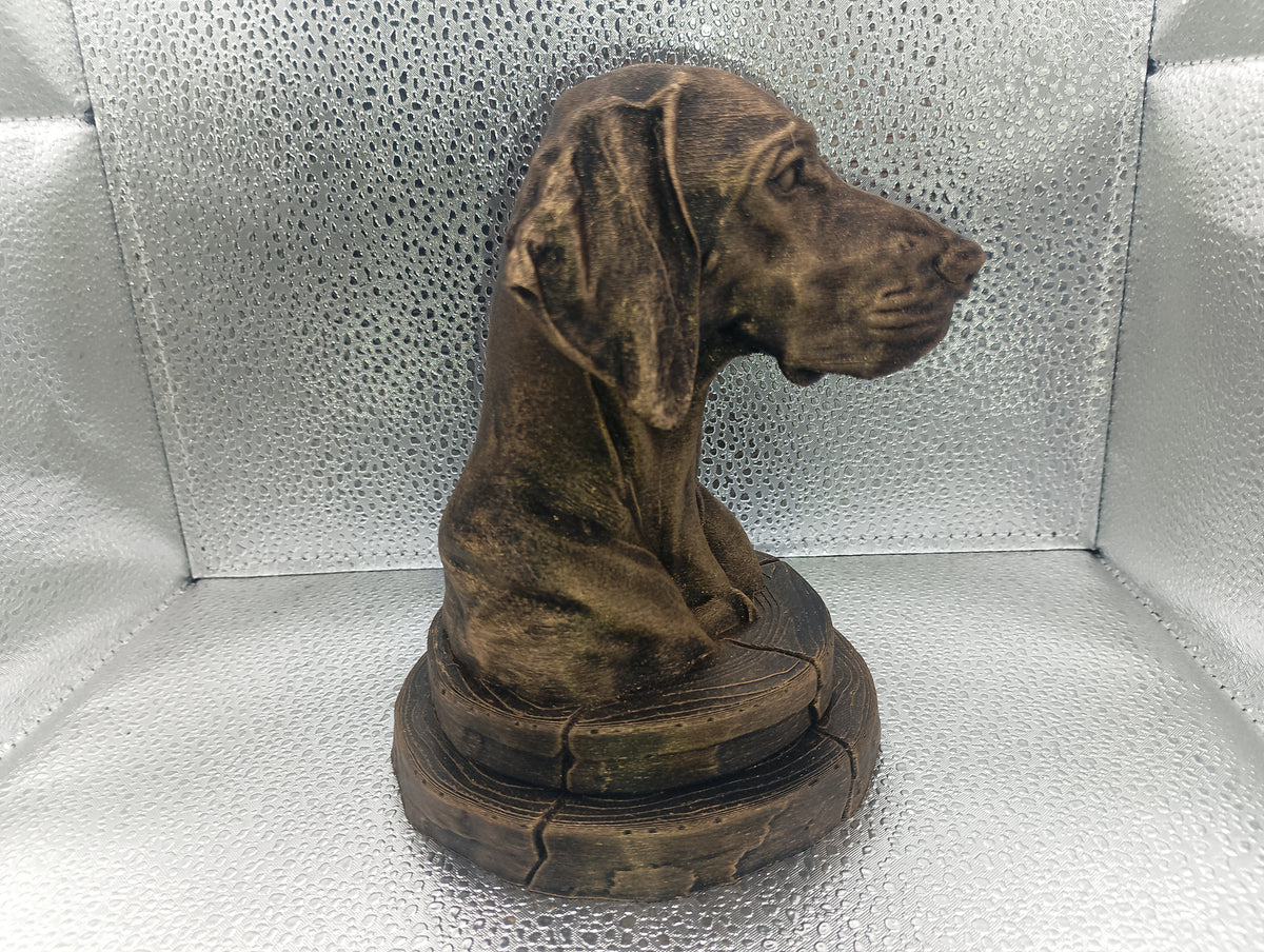 Weimaraner Bust