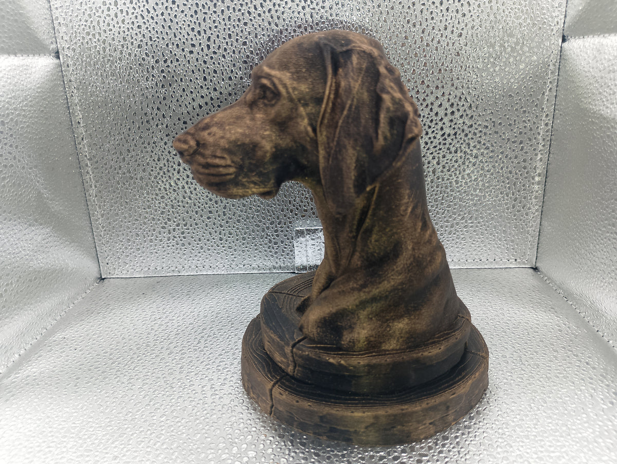 Weimaraner Bust