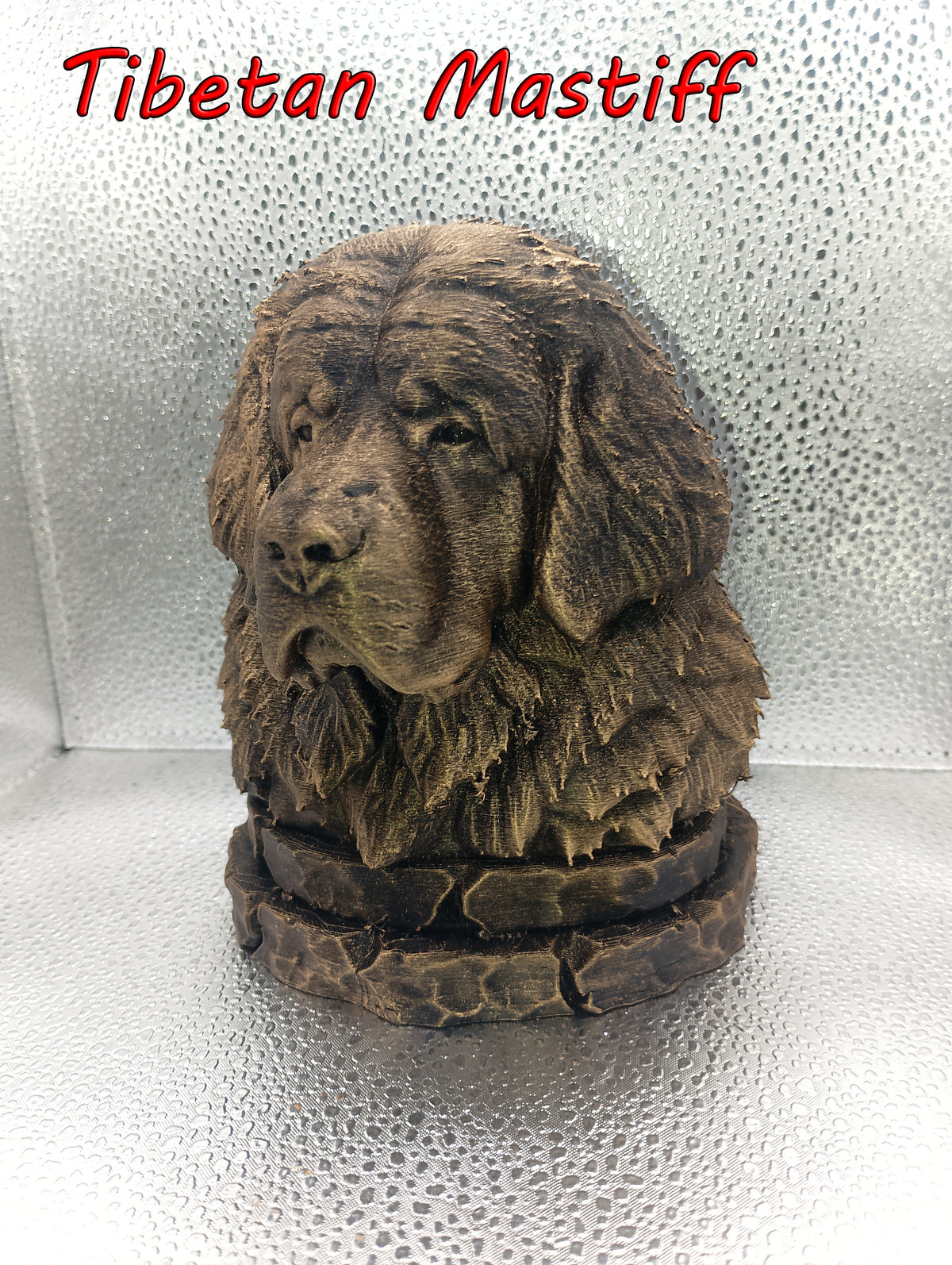 Tibetan Mastiff Bust