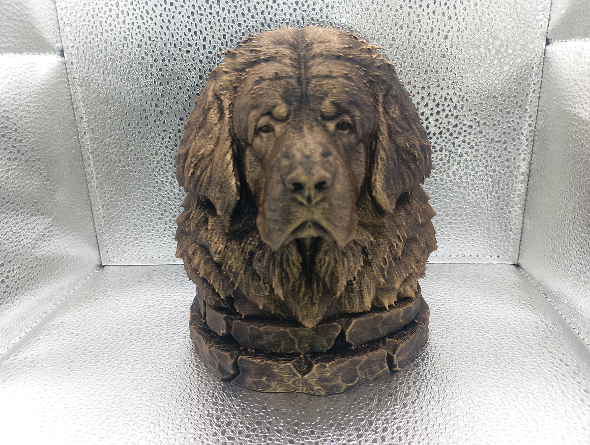 Tibetan Mastiff Bust