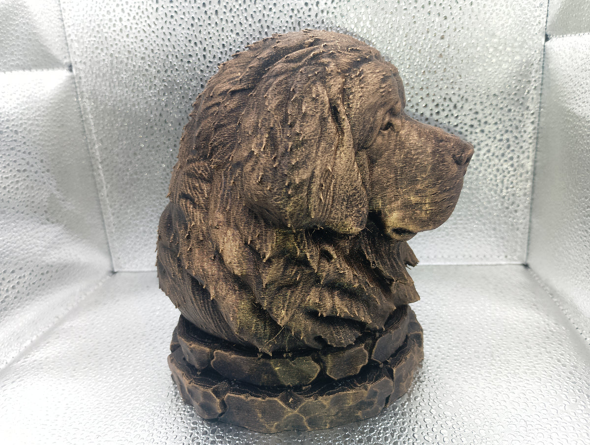 Tibetan Mastiff Bust