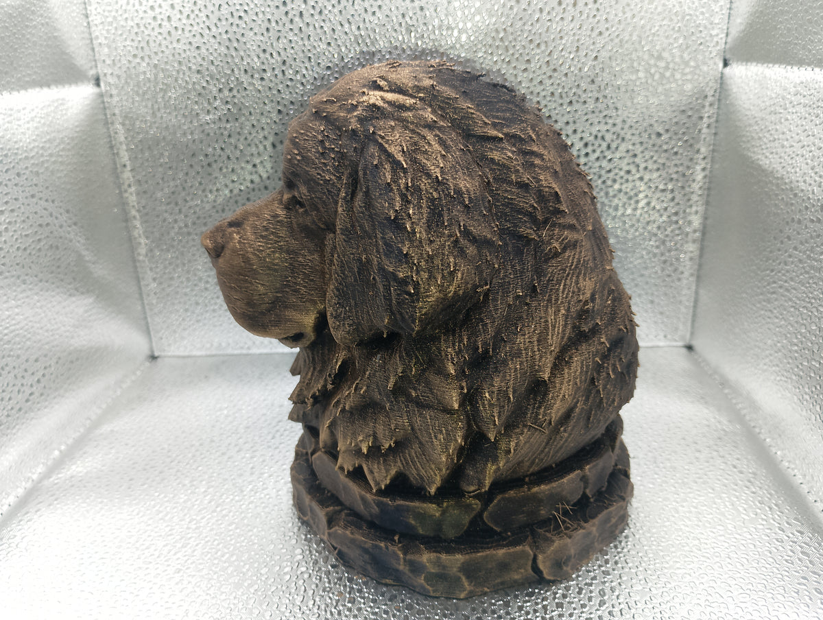 Tibetan Mastiff Bust