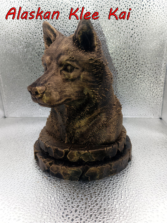 Alaskan Klee Kai Bust