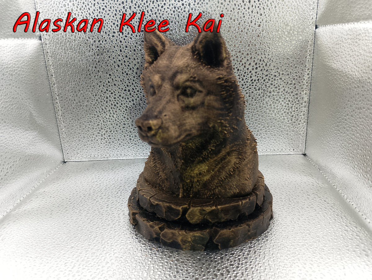 Alaskan Klee Kai Bust