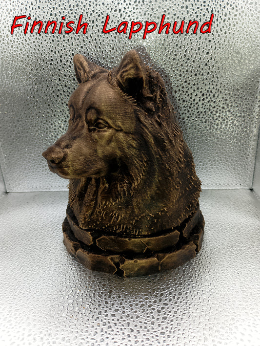 Finnish Lapphund Bust