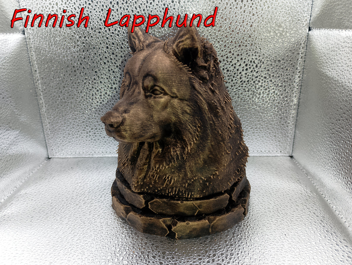 Finnish Lapphund Bust