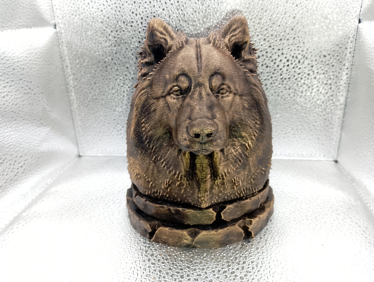 Finnish Lapphund Bust