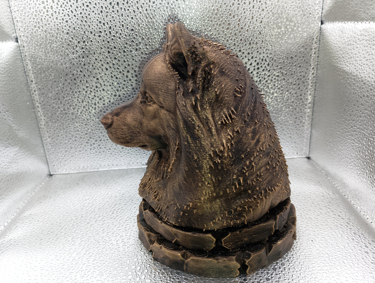 Finnish Lapphund Bust