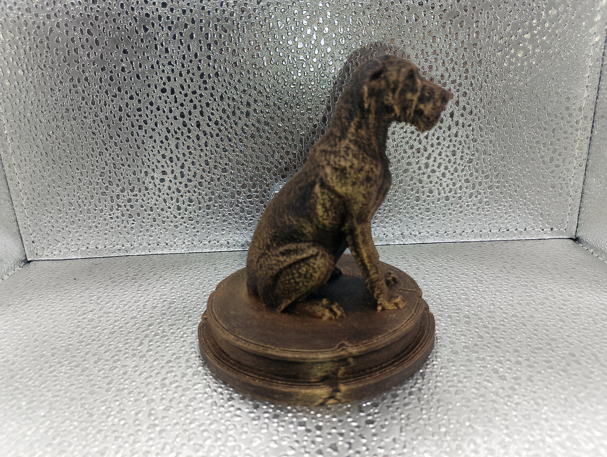 Irish Wolfhound – 7cm Miniature Statue