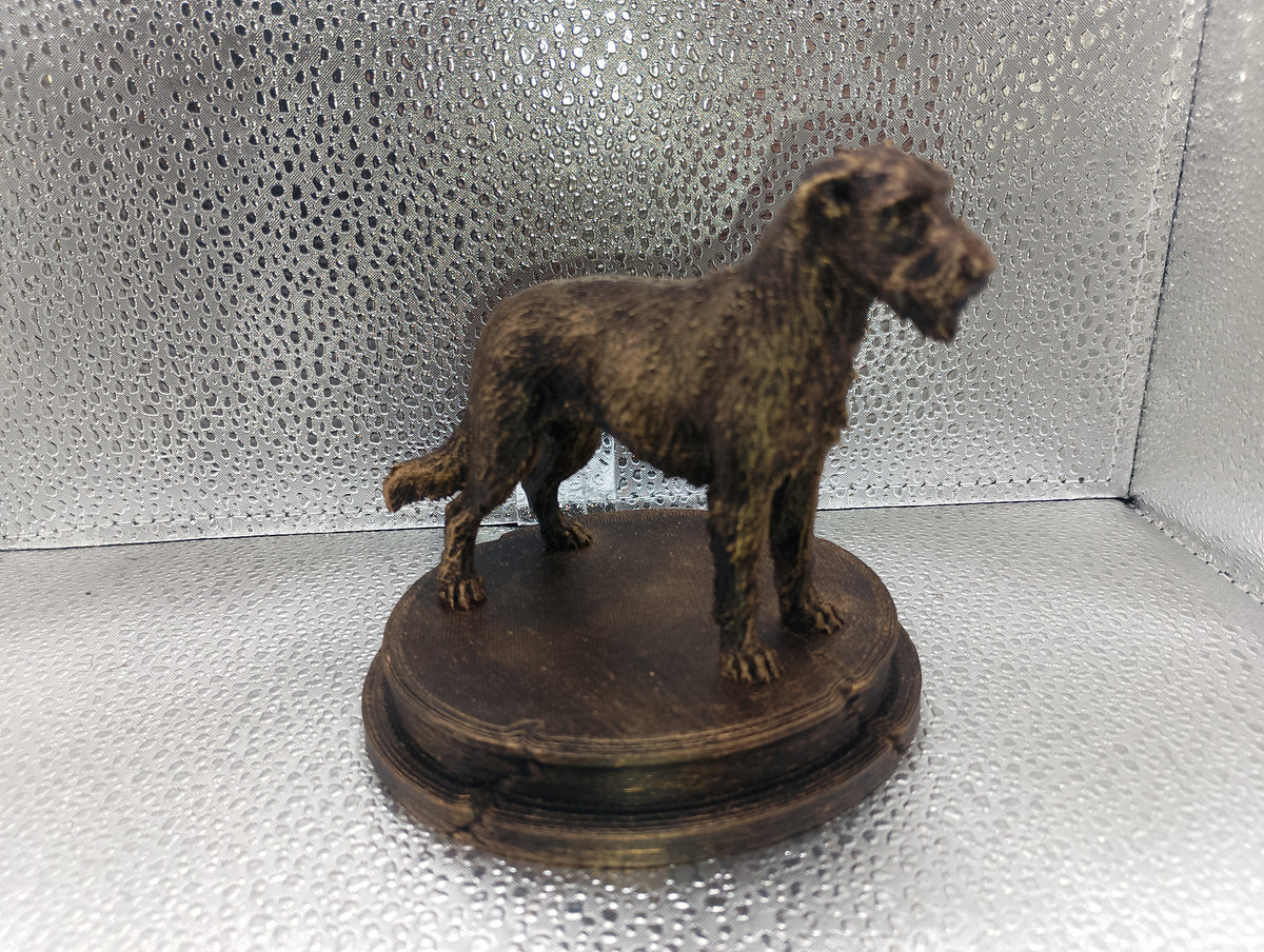 Irish Wolfhound – 7cm Standing Miniature Statue