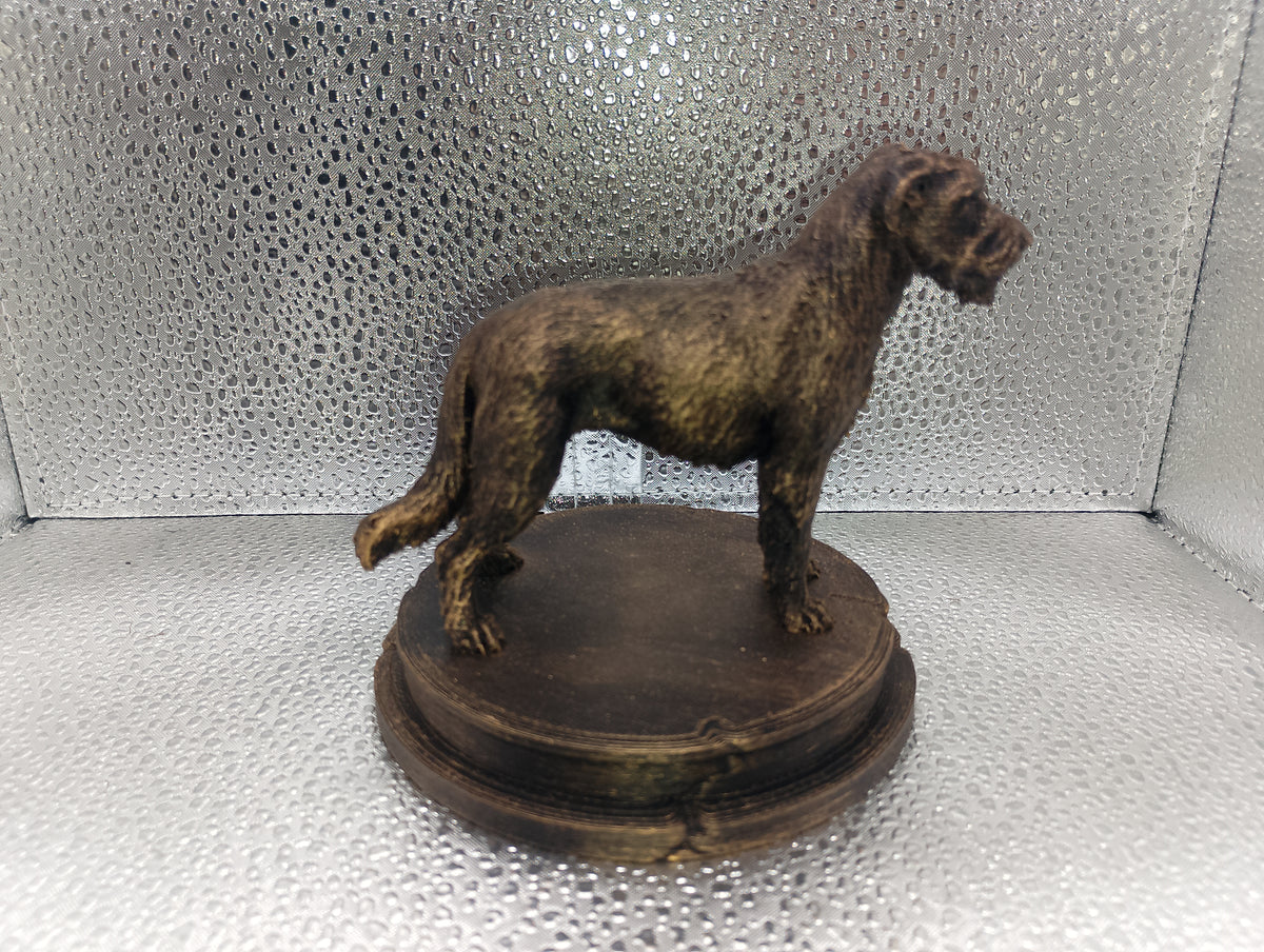 Irish Wolfhound – 7cm Standing Miniature Statue