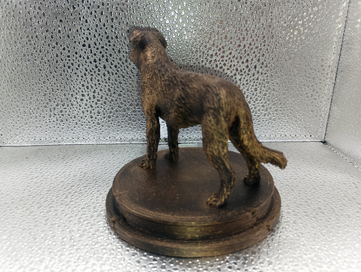 Irish Wolfhound – 7cm Standing Miniature Statue