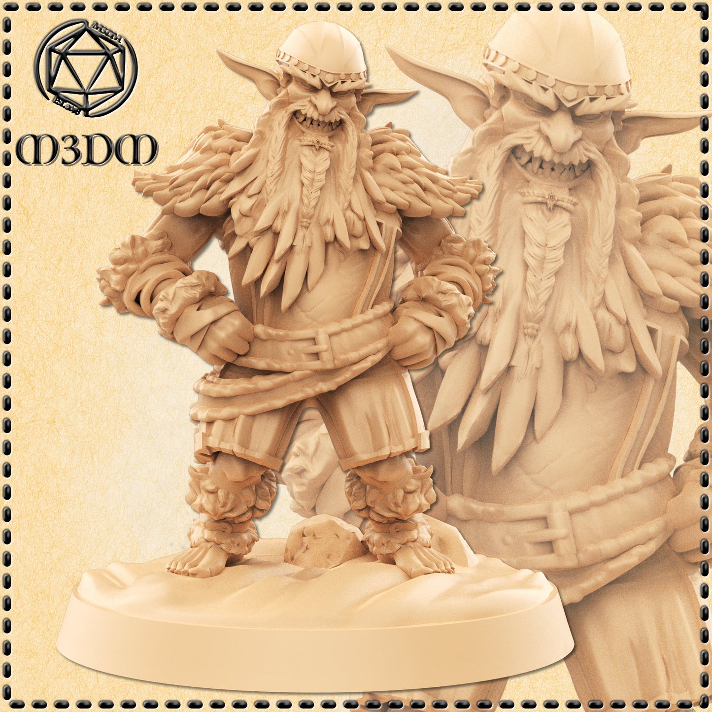 Dungeons & Dragons Ice Gnome Miniature