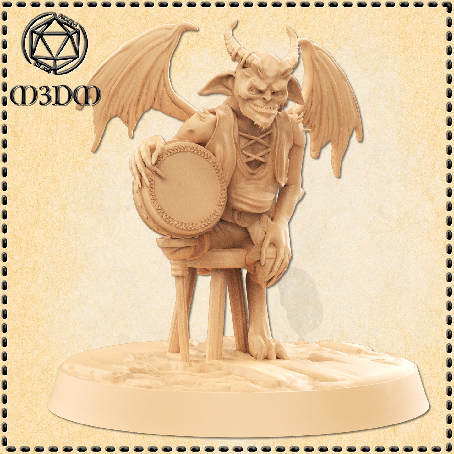 Dungeons & Dragons Imp Familiar Miniature
