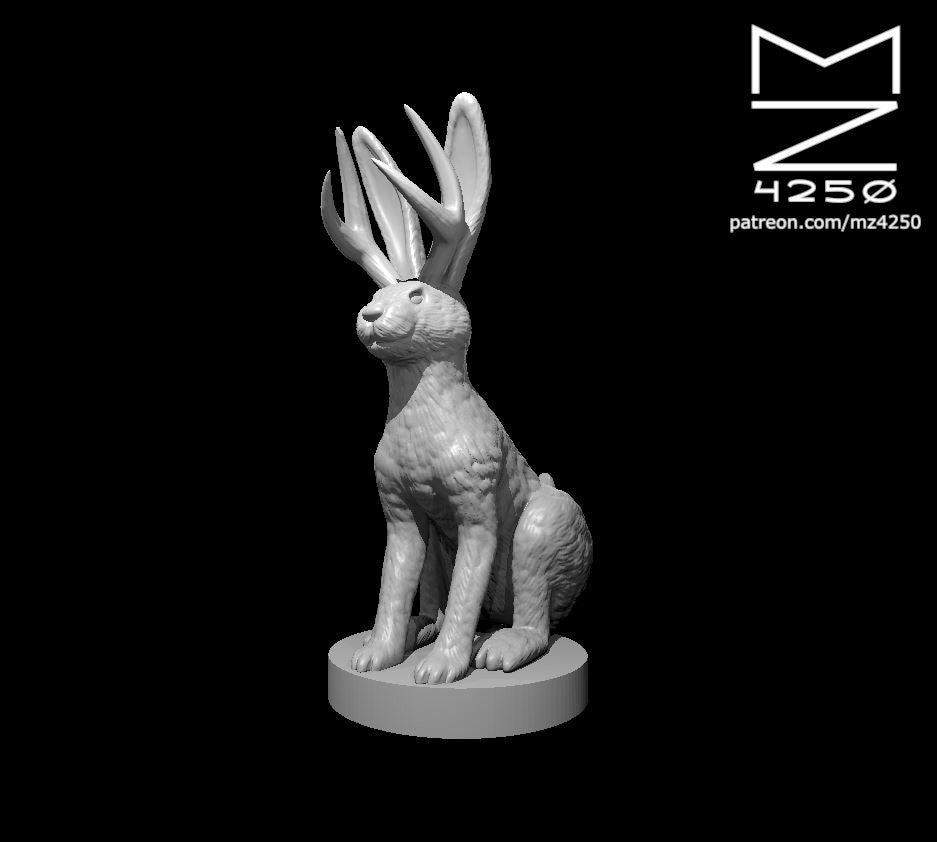 Dungeons & Dragons Jackalope Miniature