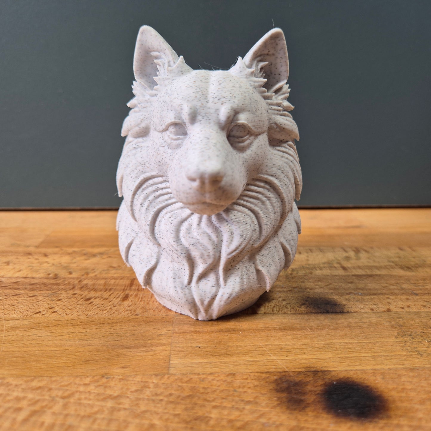 Japanese Spitz Bust