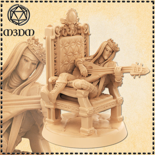 Dungeons & Dragons Jester King Miniature