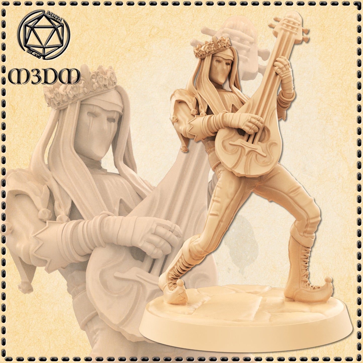 Dungeons & Dragons Jester King Miniature