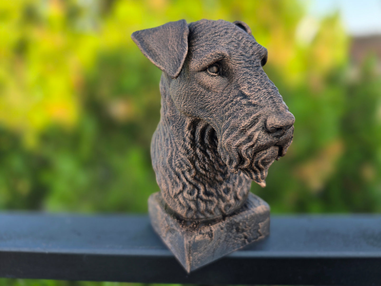 Kerry Blue Terrier Bust