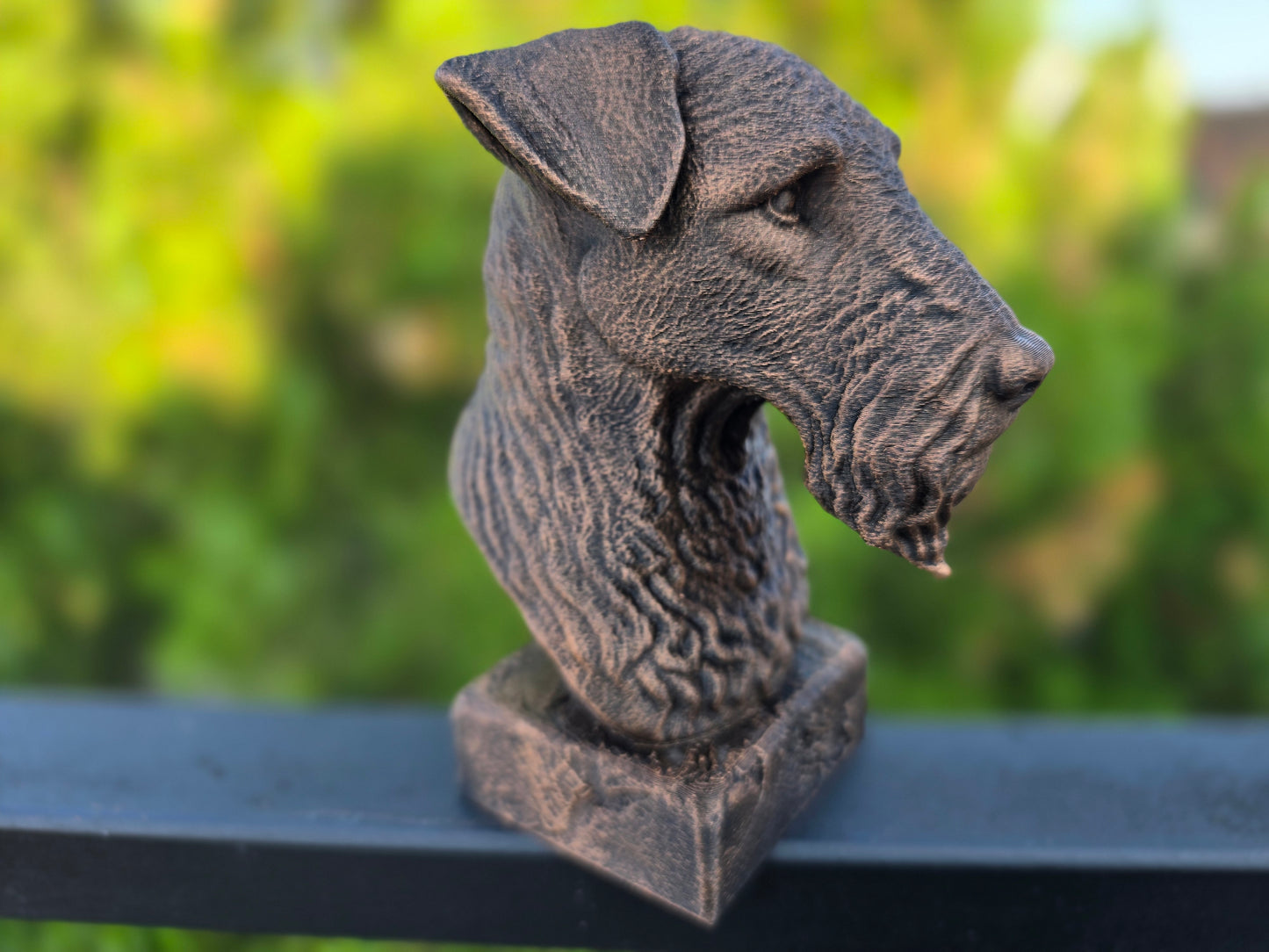 Kerry Blue Terrier Bust