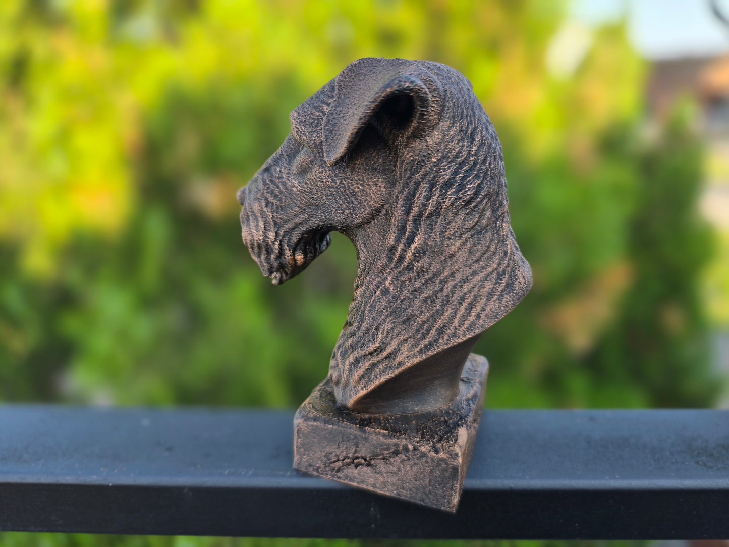 Kerry Blue Terrier Bust