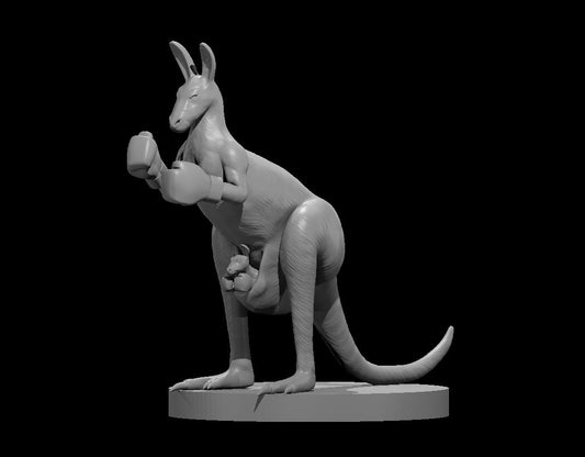 Dungeons & Dragons Kangaroo Female Boxer Miniature
